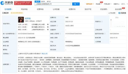 杨天真成立真真的品牌管理公司