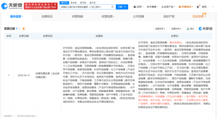 荣昌卤鹅哥成立食品科技公司 卤鹅哥名下经营部新增经纪人服务